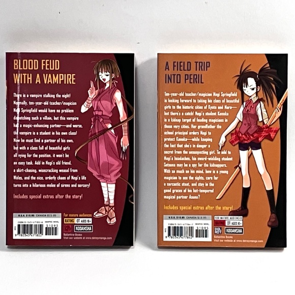 Negima! Magister Negi Magi Manga series by Ken Akamatsu - Volumes 1 through 9 - Picture 8 of 12
